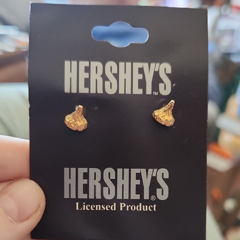 Hershey's Gold Earrings